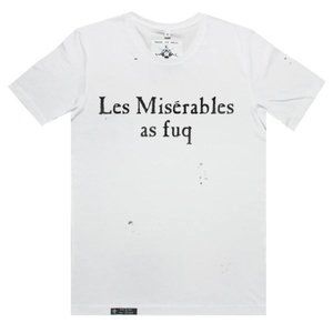 Made in Hell x Kult Clothing Les Miserables as Fuq Shirt - Size Small